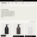 Thankyou Forever Bottles: Pay What You Can (Minimum $1) + $9.95 Delivery ($0 with $79 Spend) @ Thankyou