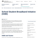 12 Months Free NBN 50/20Mbps For Eligible Nominated Families @ School Student Broadband Initiative, Australian Government