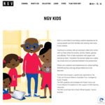 Free NGV Kids Online Resources for Active Thinking and Creativity: Online Events, Workshops, E-Books, Animation App, Games